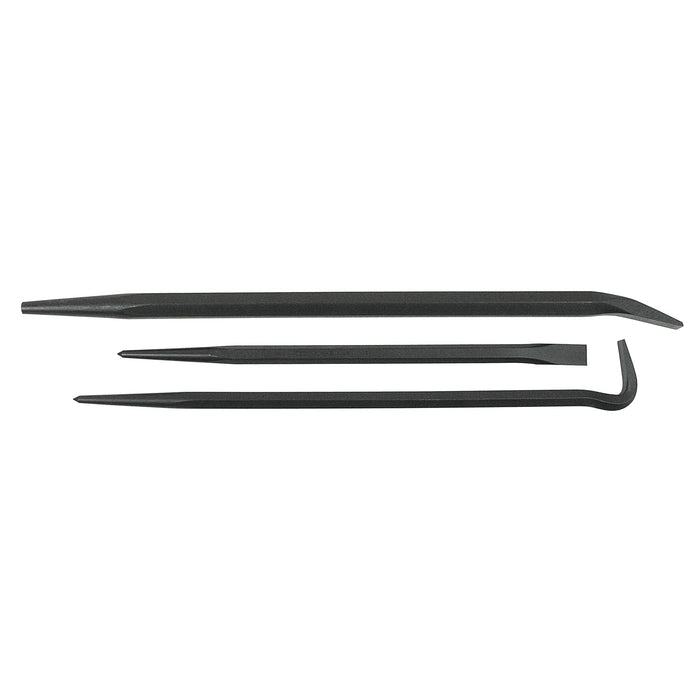 Mayhew Tools 61306 Line-Up Pry Bar Set, 3-Piece, Black Oxide Finish