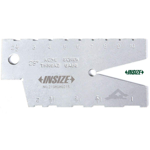 INSIZE 4812-12 Thread Gage, 2 mm-12 mm