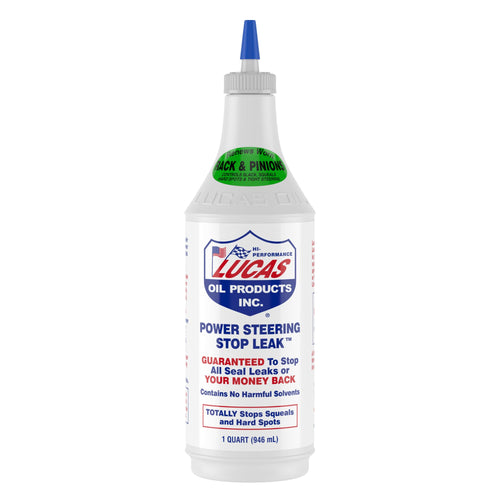 Lucas Oil 10011 Power Steering Stop Leak, 1 Quart (Pack of 12)