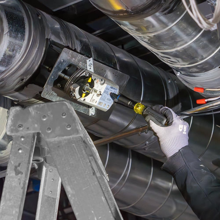 Klein Tools 32527HD KNECT Impact-Rated HVAC Screwdriver / Nut Driver, 11-in-1