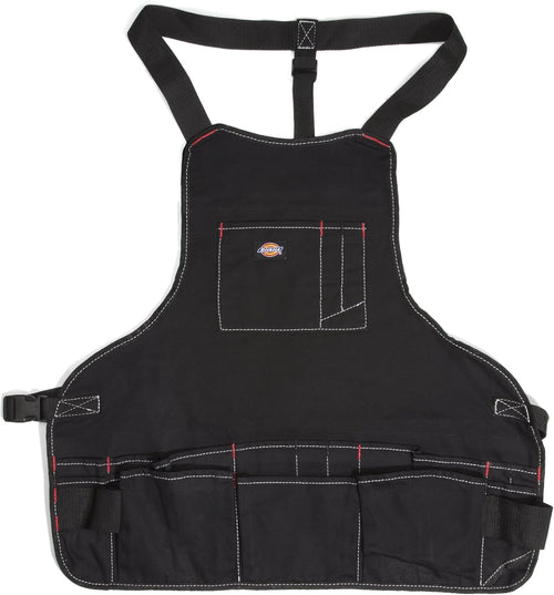 Dickies 57081 16-Pocket Workshop Bib Apron, Durable Canvas Construction, Reinforced Edges, Adjustable Belt