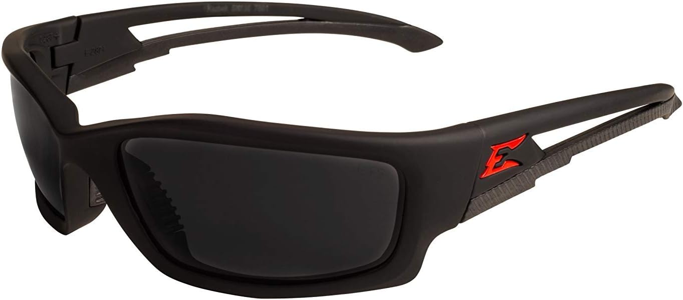Safety Glasses, Smoke Lens Color, Black