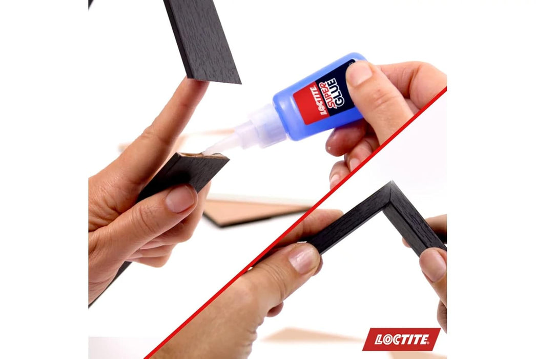 Loctite 1365882 Super Glue Professional Liquid, Clear, 0.7 fl oz Bottle, Superglue for Plastic, Wood, Metal, Crafts & Repair, Cyanoacrylate Adhesive Instant Glue, Quick Dry (Pack of 2)