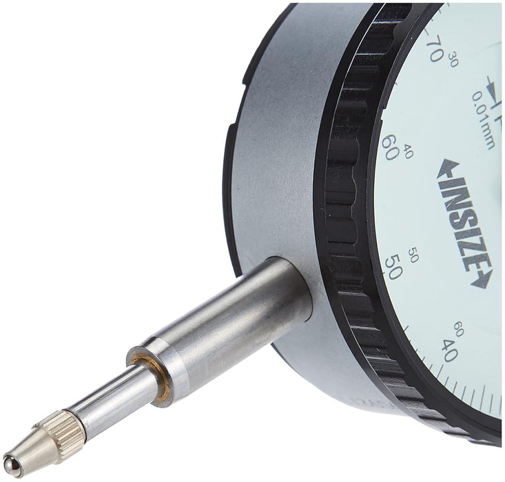 INSIZE 2308-10A DIAL Indicator, 10mm, Lug Back