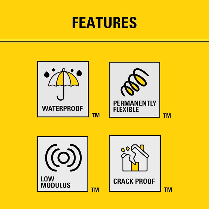 Stanley S421 RTV Silicone Caulk, 10.1 fl. oz. Gray, Silicone Sealant, Waterproof and Flexible Sealer for Kitchen & Bathroom (Pack of 1)