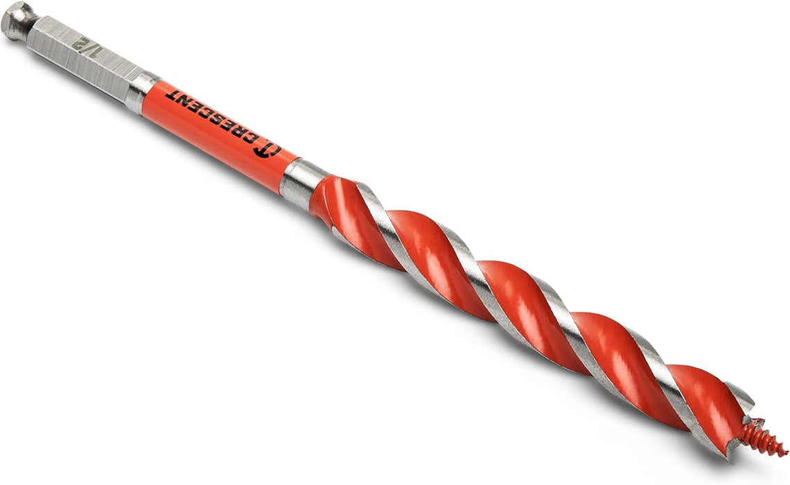 Crescent CDAG-7529 Solid Auger Drill Bit, 7.5" x 1/2"