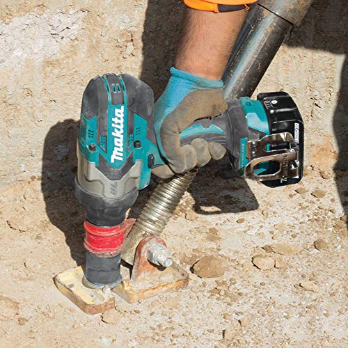 Makita XWT07Z 18V LXT� Lithium-Ion Brushless Cordless High-Torque 3/4" Sq. Drive Impact Wrench, Tool Only