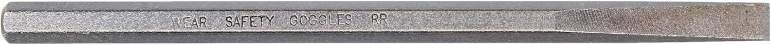 Mayhew Tools 10102 Carded Cold Chisel, 1/4" x 4-1/2", Shot Blast Finish