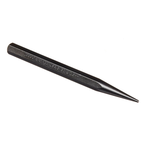 Mayhew Pro 20000 3/32" - 2.5 mm x 5" Black Oxide Solid Punch, Metric, Black Oxide Finish
