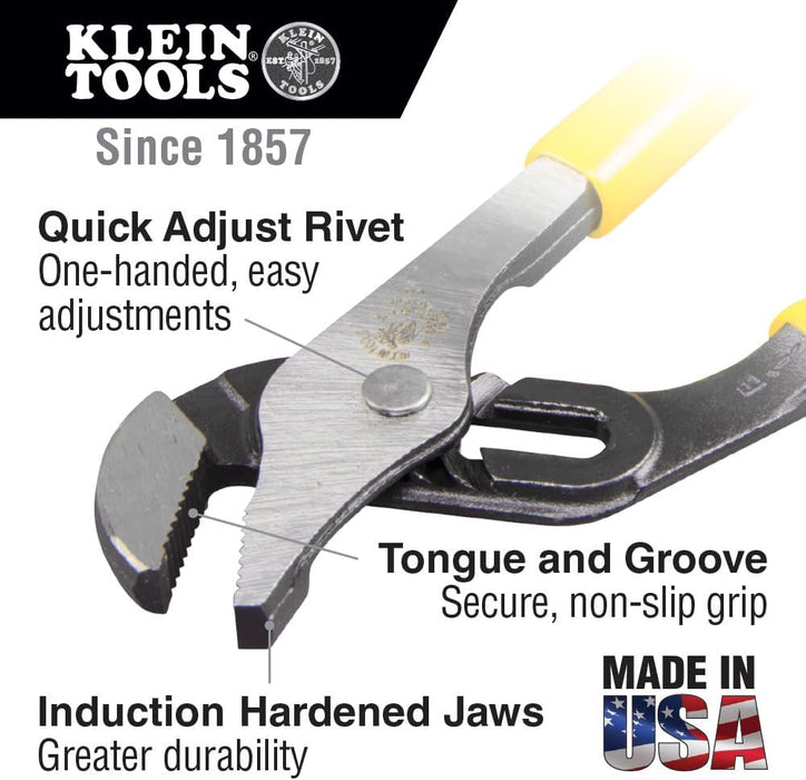 Klein Tools D502-6 Pump Pliers, 6-Inch