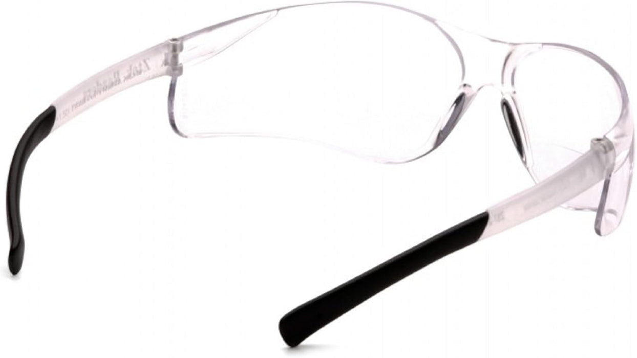Pyramex Ztek Bifocal Reader Safety Glasses with Clear Lens, S2510R15 (3 Pair) (+1.5 Lens)