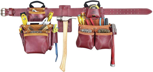 CLC Custom Leathercraft Signature Elite Heavy Duty Leather Combo System, 19 Pocket