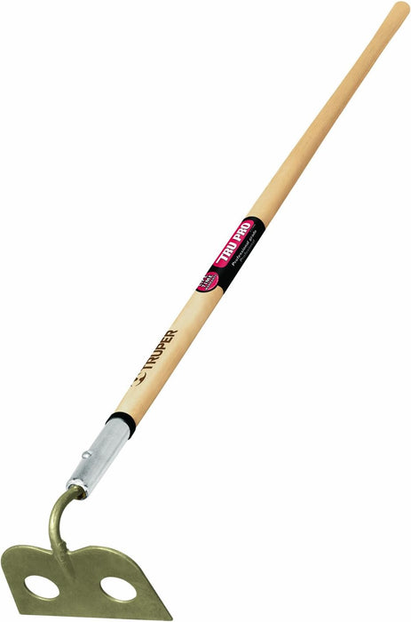 Truper 30020 Tru Pro 60-Inch Forged Mortar Hoe, 7-Inch Head, Ash Handle