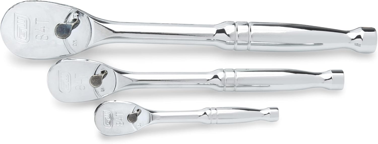 GEARWRENCH 131 Piece 1/4", 3/8", 1/2" Drive SAE/MM Mechanics Tool Set - 89089