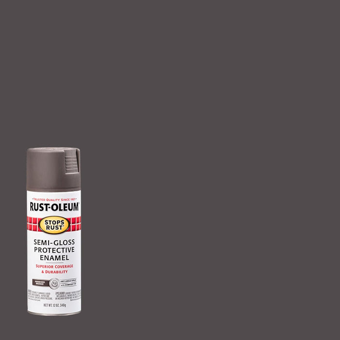 Rust-Oleum 7754830 Stops Rust Spray Paint, 12 Oz, Semi-Gloss Anodized Bronze (Pack of 6)