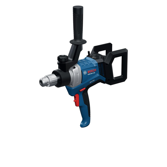 BOSCH GRW18V-120N 18V Brushless Mud Mixer - ½ In. Chuck, 650 RPM, Variable Speed, Soft Start, KickBack Control, Ergonomic Handle for Heavy Mortars, Epoxies & Paints
