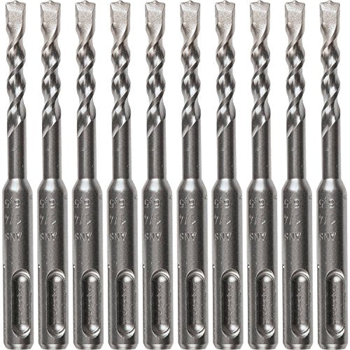 Makita B-60888 1/4" x 4" SDS-Plus Bit, 2-Cutter, 10/Pk