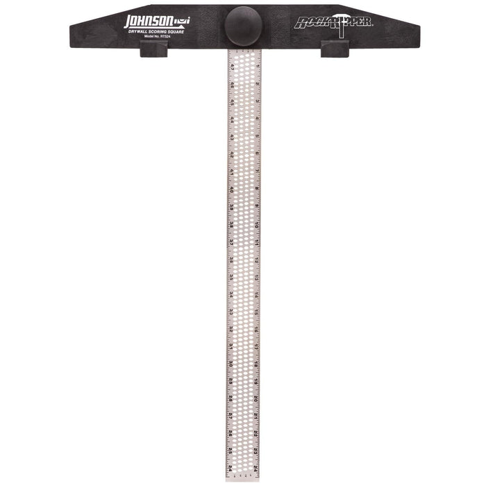 Johnson RTS24 RockRipper with Structo-Cast Head & Perforated Aluminum Blade, 24", Silver, 1 Blade Square