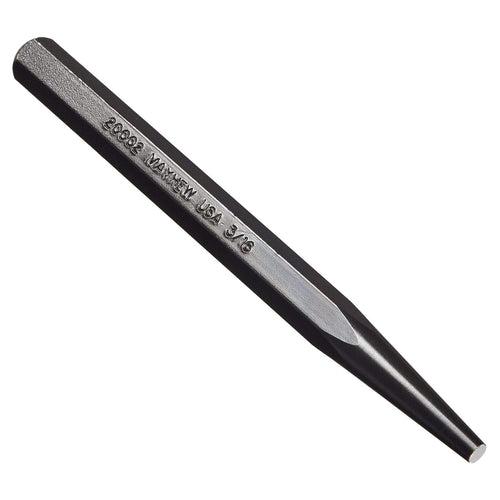 Mayhew Pro 20002 3/16-Inch Black Oxide Solid Punch 3/16" x 5" SAE, Black Oxide Finish