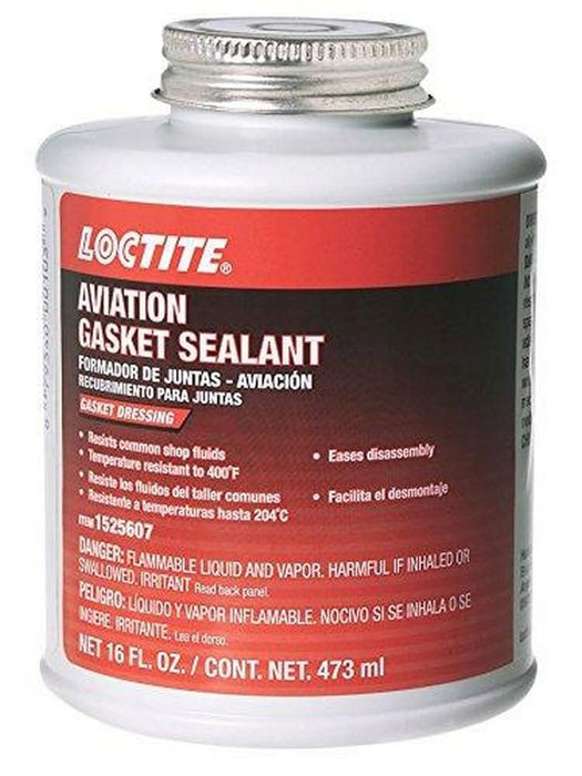 ‎Loctite | ‎1525607 | Loctite 1525607 Aviation Gasket Sealant 16oz Brush Top Can, 1 Pack