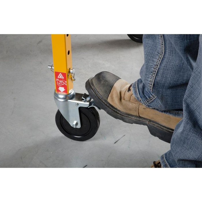 MetalTech 5 In. Caster with Locking-Pin
