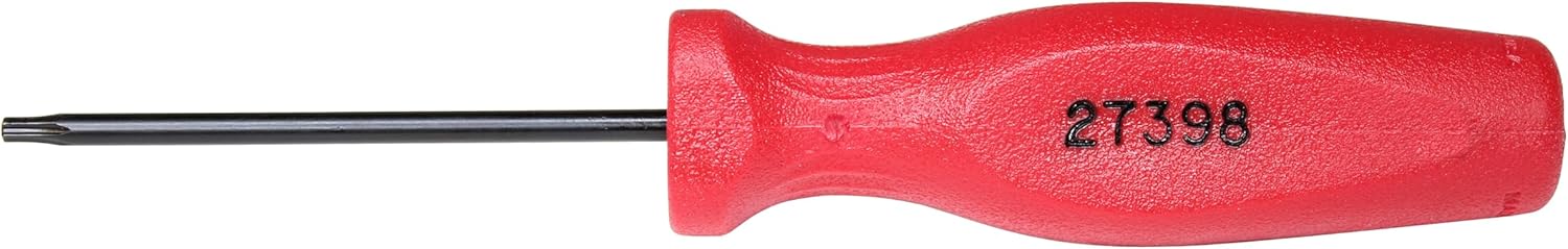 Mayhew Tools 27398 USA Torx Screwdriver, Red, T9 x 2-1/2-Inch