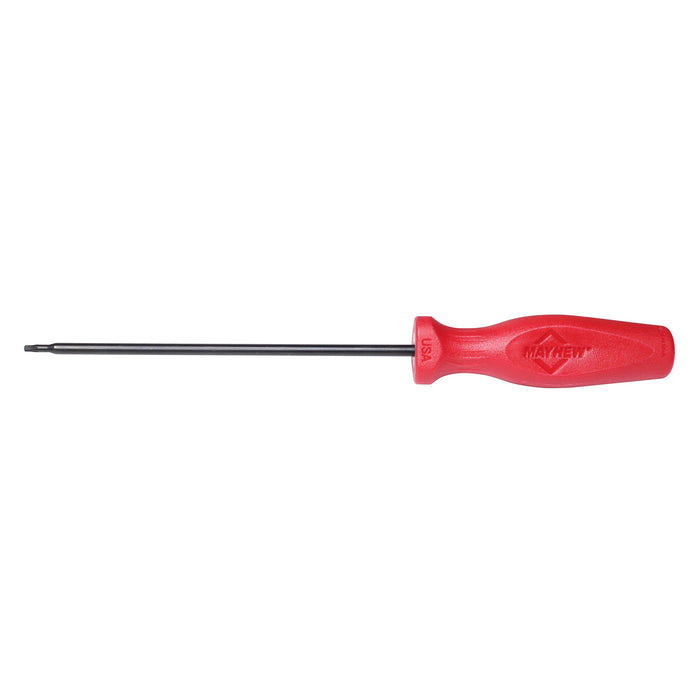 Mayhew Tools 27403 USA Torx Screwdriver, Red, T15 x 6-Inch