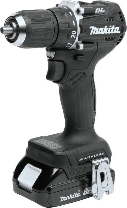 Makita CX203SYBXRJ 18V LXT� Lithium-Ion Sub-Compact Brushless Cordless 2-Pc. Combo Kit with Recipro Saw (1.5Ah)