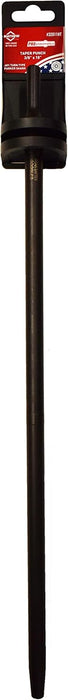 Mayhew Tools 32011HT Pneumatic Taper Punch, 3/8" x 18" Hang Tag, Black Oxide Finish