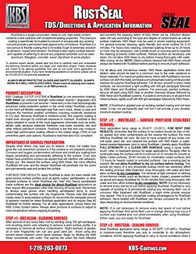 KBS Coatings 4406 Oxide Red RustSeal - 1 Quart