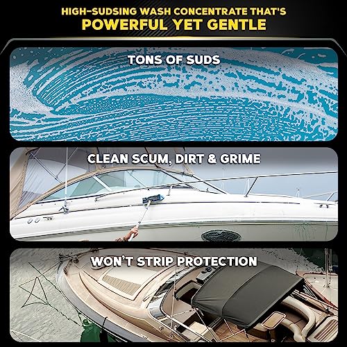 Meguiar's M4364 Marine/RV Boat Wash - 64 Oz Container (Packaging May Vary)