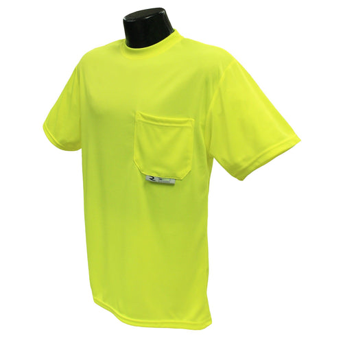 Radians Polyester Mesh Non-Rated Short Sleeve Safety T-Shirt