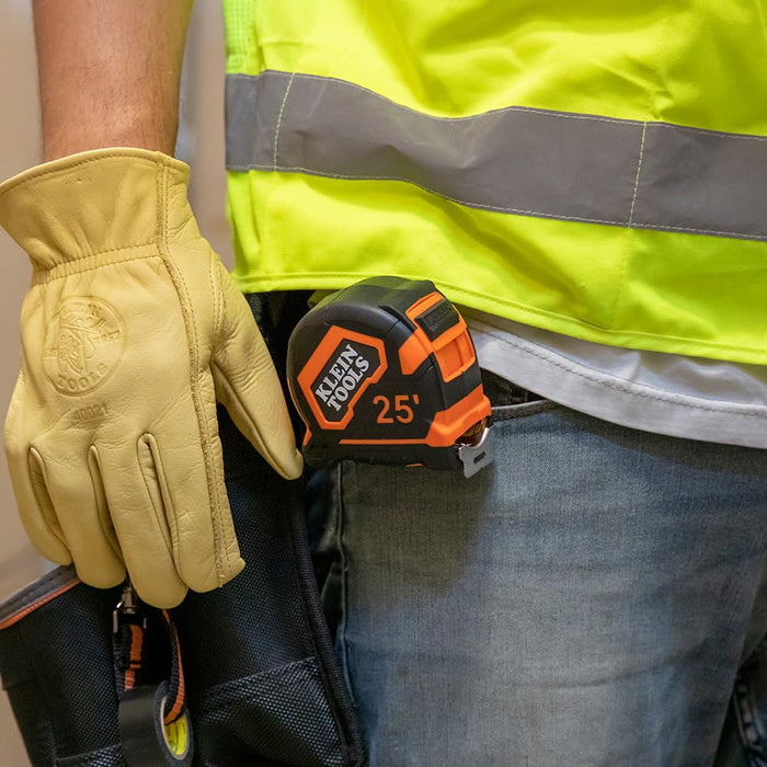 Klein Tools 9125 Tape Measure, 25-Foot Single-Hook