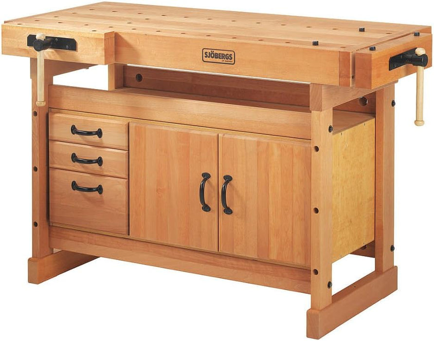 Sjobergs SJO-66736K Scandi Plus 1825 Work Bench and SJO-33457 Cabinet Set