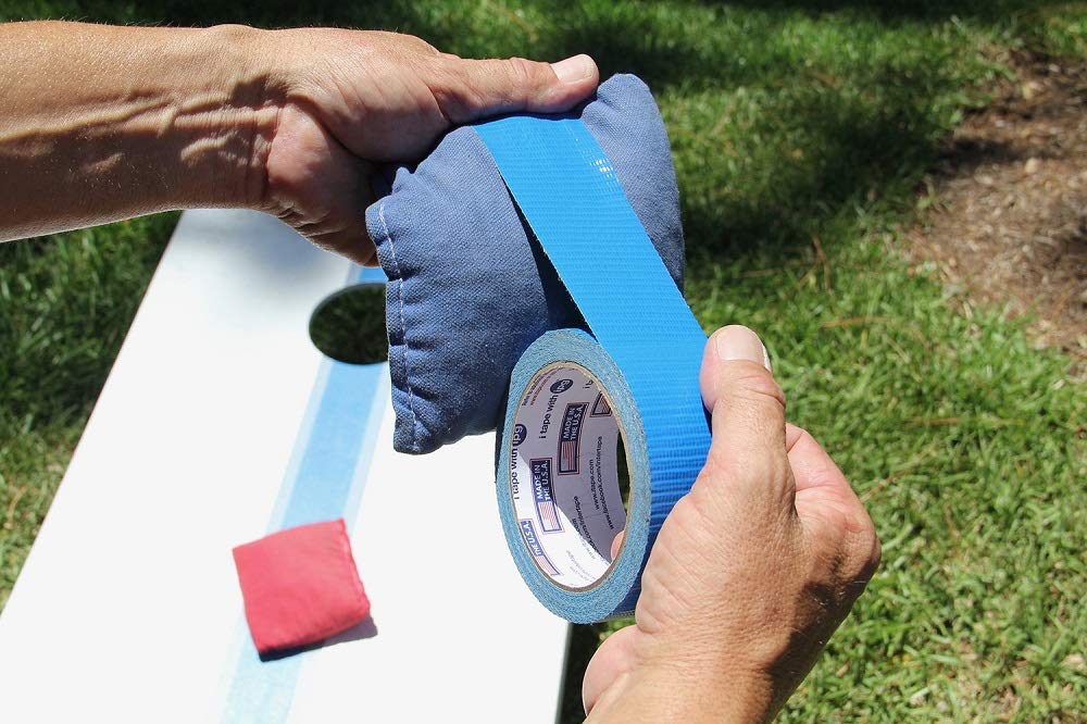 IPG JobSite DUCTape, Colored Duct Tape, 1.88" x 60 yd, Blue (Single Roll)
