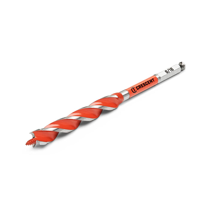 Crescent CDAG-7531 Solid Auger Drill Bit, 7.5" x 9/16"