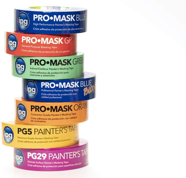 IPG 5103-2, 1.88" x 60 yd ProMask GP, General Purpose Masking Tape, Beige (Single Roll)