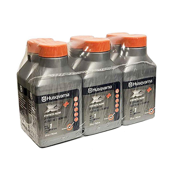 Husqvarna 540254001 XP+ 2 Stroke Oil 2.6 oz. Bottle (Pack of 6)