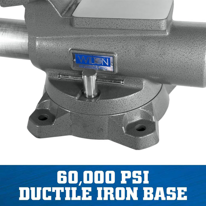 Wilton Mechanics Pro Bench Vise, 8" Jaw Width, 8-1/2" Jaw Opening, 4-1/2" Throat (Model 880M)