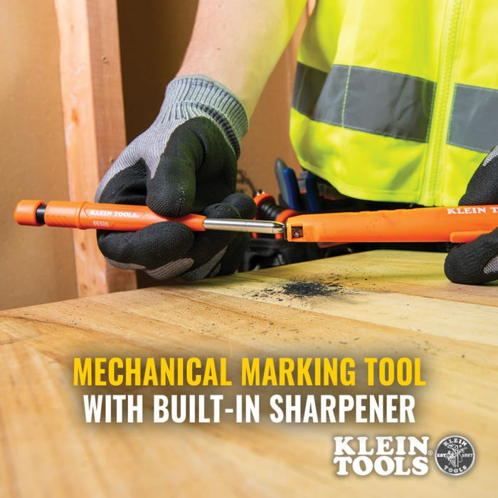 Klein Tools 86501 Skribes Mechanical Marking Tool with Replacement Lead
