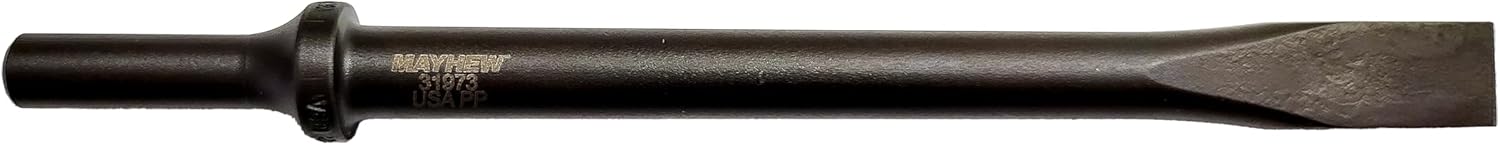 Mayhew Tools 31973 Pneumatic Cold Chisel, 5/8" x 8", Black Oxide Finish