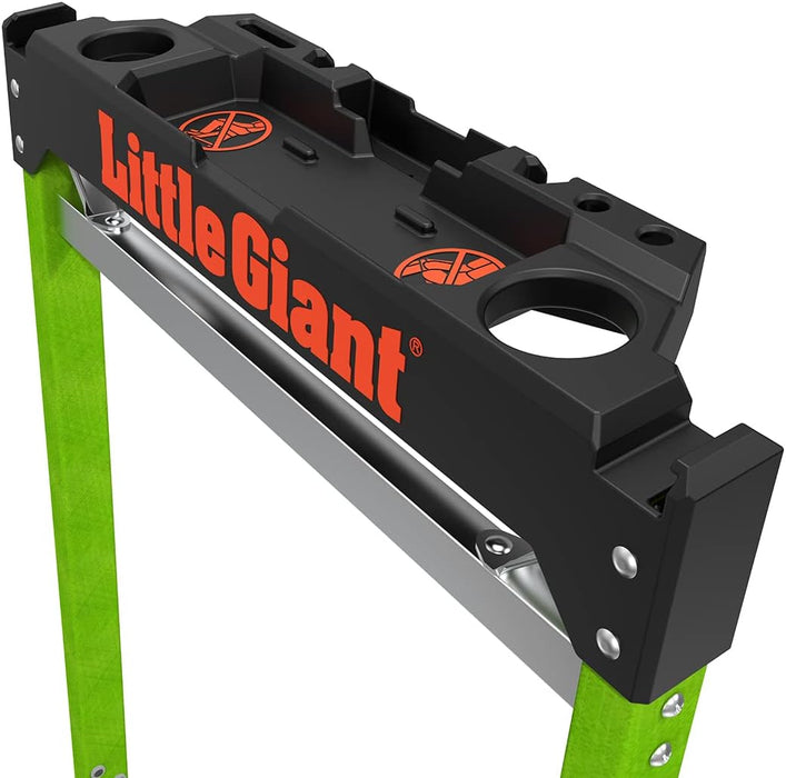 Little Giant Ladders, Jumbo Step, 3-Step, 3 Foot, Step Stool, Fiberglass, Type 1AA, 375 lbs Weight Rating, (11933)