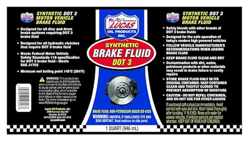 Lucas Oil 10826 Brake Fluid - 1 Quart