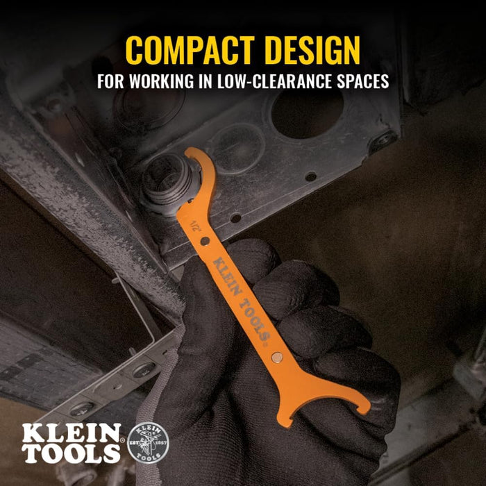 Klein Tools 50901R Straight Locknut Wrench Set