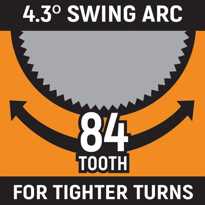 GEARWRENCH 81304A-07 1/2" Drive 84 Tooth Teardrop Ratchet 11"