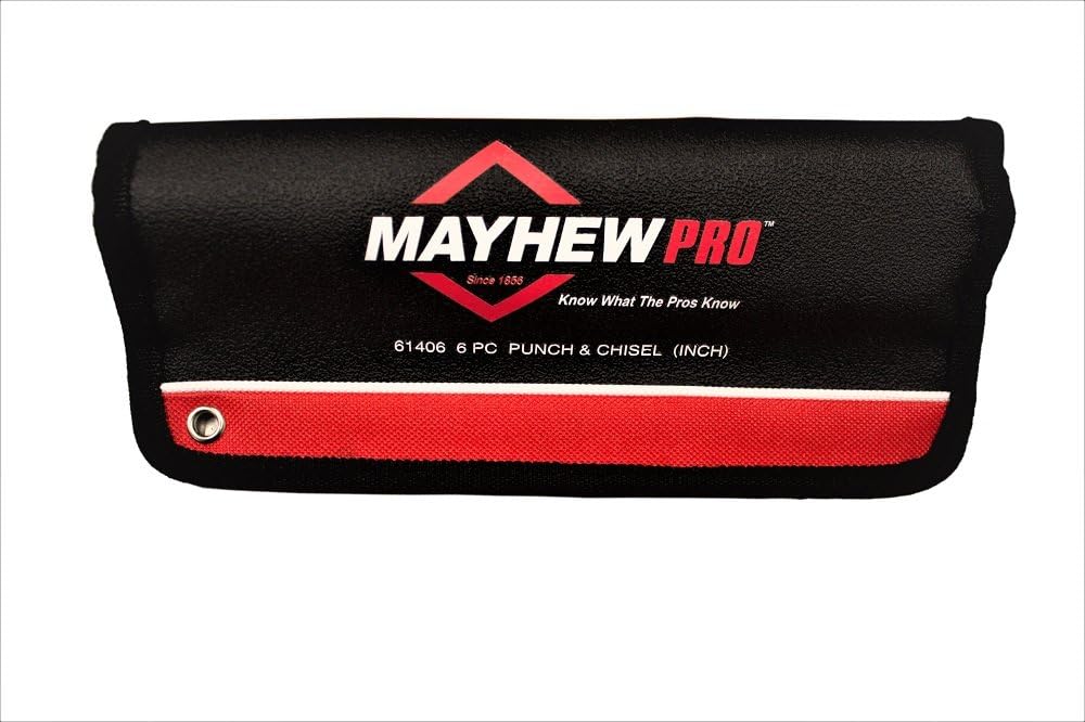 Mayhew 61406 Punch and Chisel Set, 6-Piece