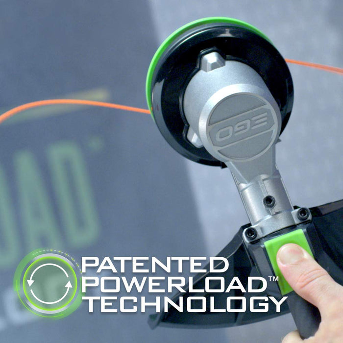 EGO Power+ 15 In. String Trimmer with Powerload and Carbon Fiber Straight Shaft with 5.0Ah Battery and Charger Included