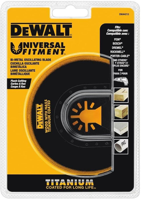 DEWALT DWA4213 Oscillating Wood With Nails Blade