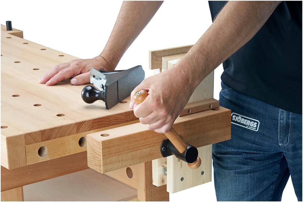 Sjobergs SJO-33338 Nordic Pro 1400 Workbench, Woodworking Bench for DIY and Professional Use
