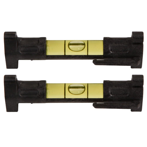 Johnson 585 Structo-Cast Line Level, 3" Builder Level with Hard Case (Pack of 2)
